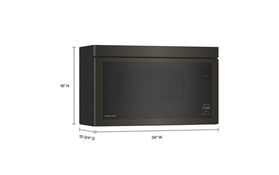 Over-The-Range Microwave with Flush Built-In Design