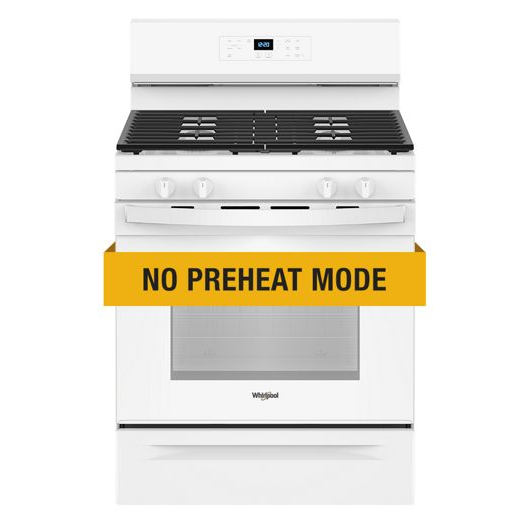 30-inch Self Clean Gas Range with No Preheat Mode