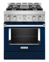 KitchenAid® 30'' Smart Commercial-Style Gas Range with 4 Burners