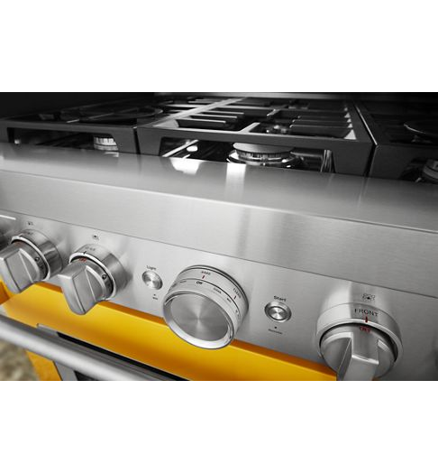 KitchenAid® 36'' Smart Commercial-Style Gas Range with 6 Burners
