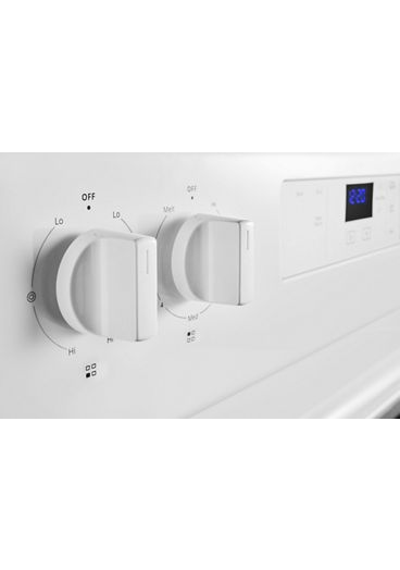 5.3 cu. ft. Electric Range with Keep Warm Setting.