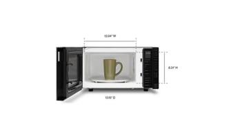 1.1 Cu. Ft. Capacity Countertop Microwave with 900 Watt Cooking Power
