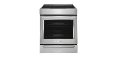 30-Inch 4-Element Induction Slide-In Convection Range with Air Fry
