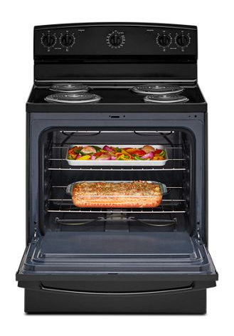 Amana® 30-inch Electric Range with Easy-Clean Glass Door
