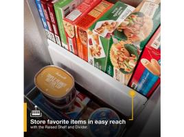 16 Cu. Ft. Convertible Chest Freezer with 3 Storage Levels