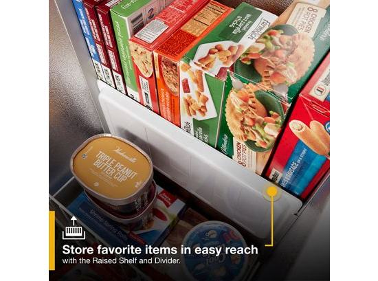 16 Cu. Ft. Convertible Chest Freezer with 3 Storage Levels