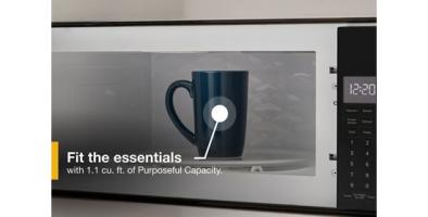 1.1 cu. ft. Built-In Microwave with Slim Trim Kit - 14