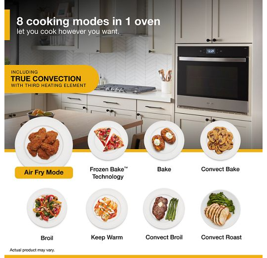 4.3 Cu. Ft. Single Smart Wall Oven with Air Fry