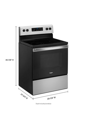 5.3 cu. ft. Electric Range with Frozen Bake™ Technology