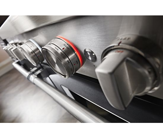  KitchenAid® 48'' Smart Commercial-Style Gas Range with Griddle