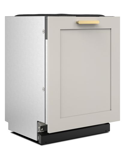 44 dBA Panel-Ready Two-Rack Flush Dishwasher with Door-Open Dry System