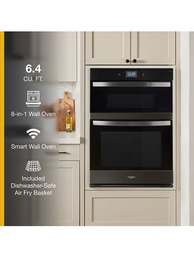 6.4 Cu. Ft. Wall Oven Microwave Combo with Air Fry