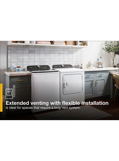 7.0 Cu. Ft. Long Vent Gas Moisture Sensing Dryer