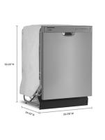Quiet Dishwasher with Boost Cycle