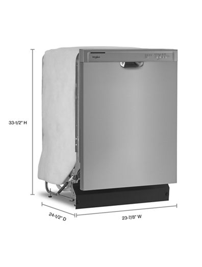 Quiet Dishwasher with Boost Cycle