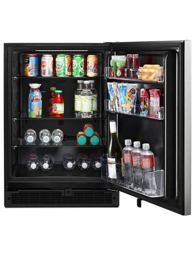 24-inch Wide Undercounter Refrigerator with Towel Bar Handle - 5.1 cu. ft.