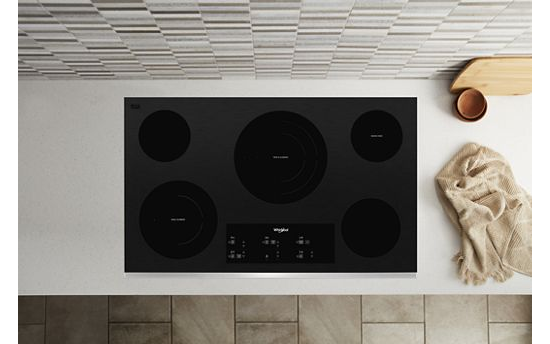 36-inch Electric Ceramic Glass Cooktop with Triple Radiant Element