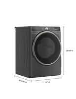 7.4 cu. ft. Smart Front Load ENERGY STAR® Electric Dryer with Steam Capabilities