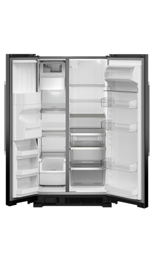 36-inch Wide Side-by-Side Refrigerator - 25 cu ft.