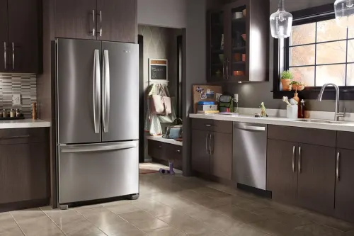 36-inch Wide French Door Refrigerator with Water Dispenser - 25 cu. ft.