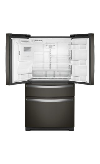 36-inch Wide 4-Door Refrigerator with Exterior Drawer - 26 cu. ft.