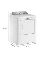 Pet Pro Top Load Gas Dryer - 7.0 cu. ft.