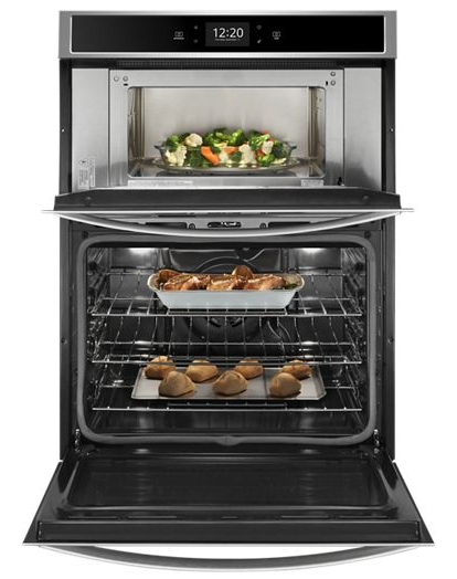 6.4 cu. ft. Smart Combination Convection Wall Oven with Air Fry, when Connected