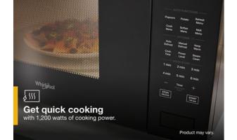 2.2 cu. ft. Sensor Cooking Microwave.