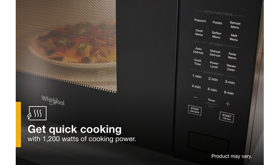 2.2 cu. ft. Sensor Cooking Microwave.