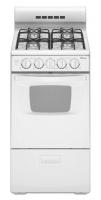 20-inch Gas Range with Compact Oven Capacity.