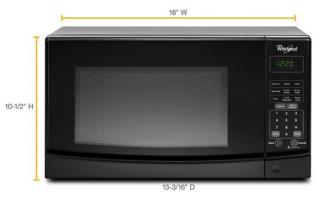 0.7 cu. ft. Countertop Microwave with Electronic Touch Controls