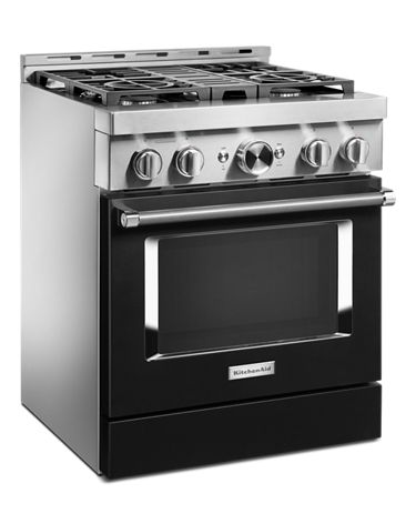 KitchenAid® 30'' Smart Commercial-Style Gas Range with 4 Burners