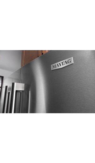 Maytag® 36 Inch Wide French Door Bottom Mount Refrigerator with Max Cool Setting - 25 Cu. Ft.