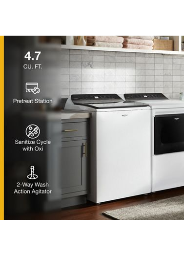 4.7 cu. ft. Top Load Washer with Pretreat Station