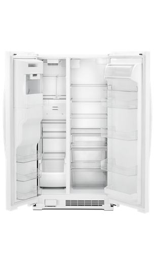 36-inch Wide Side-by-Side Refrigerator - 25 cu. ft