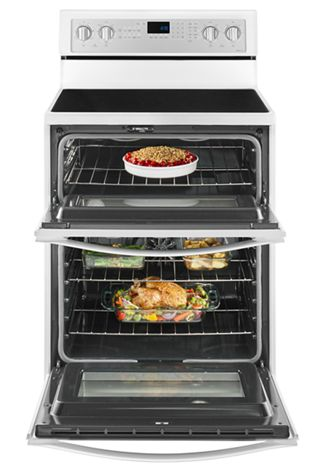 6.7 Cu. Ft. Electric Double Oven Range with True Convection