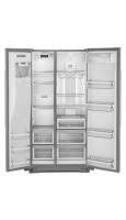22.6 cu ft. Counter-Depth Side-by-Side Refrigerator with Exterior Ice and Water and PrintShield™ finish