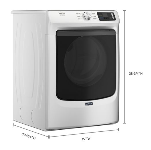 Smart Pet Pro Front Load Gas Dryer - 7.4 CU. FT.