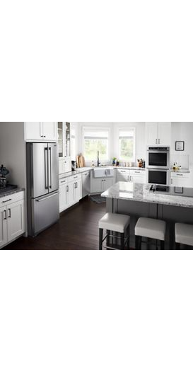 30-Inch Wide French Door Refrigerator - 20 Cu. Ft.