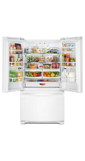 33-inch Wide French Door Refrigerator - 22 cu. ft.