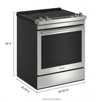 30-Inch Wide Slide-In Electric Range With Air Fry - 6.4 Cu. Ft.