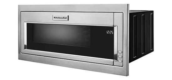 1000 Watt Built-In Low Profile Microwave with Slim Trim Kit