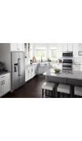36- Inch Wide Counter Depth Side-by-Side Refrigerator- 21 Cu. Ft.