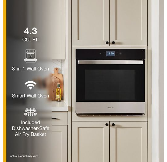 4.3 Cu. Ft. Single Smart Wall Oven with Air Fry