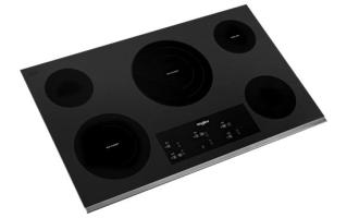 36-inch Electric Ceramic Glass Cooktop with Triple Radiant Element
