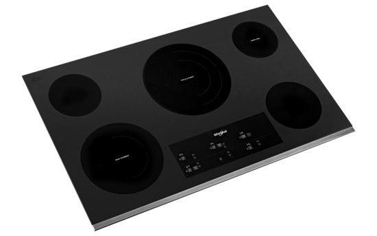 36-inch Electric Ceramic Glass Cooktop with Triple Radiant Element