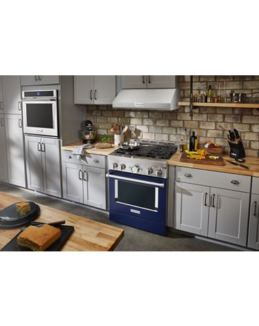 KitchenAid® 30'' Smart Commercial-Style Gas Range with 4 Burners