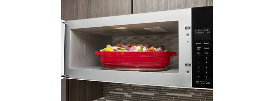 1000-Watt Low Profile Microwave Hood Combination
