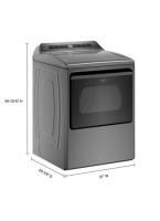 7.4 cu. ft. Top Load Gas Dryer with Intuitive Controls