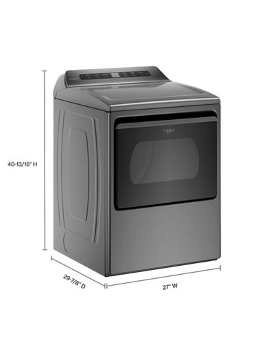 7.4 cu. ft. Top Load Gas Dryer with Intuitive Controls